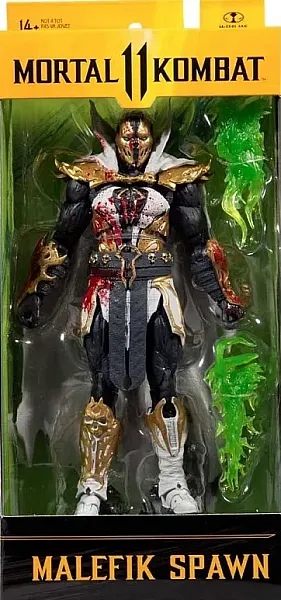 MORTAL KOMBAT II ACTION FIGURE MALEFIK SPAWN (BLOODY DISCIPLE) 18 CM